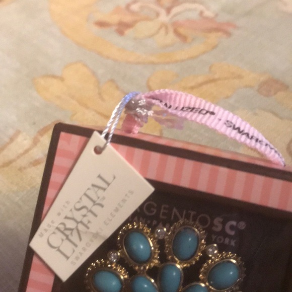 NIB ArgentoSC decorative turquoise hair elastics - Picture 4 of 5